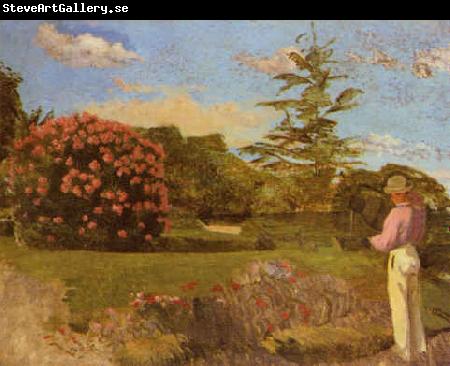 Frederic Bazille Little Gardener